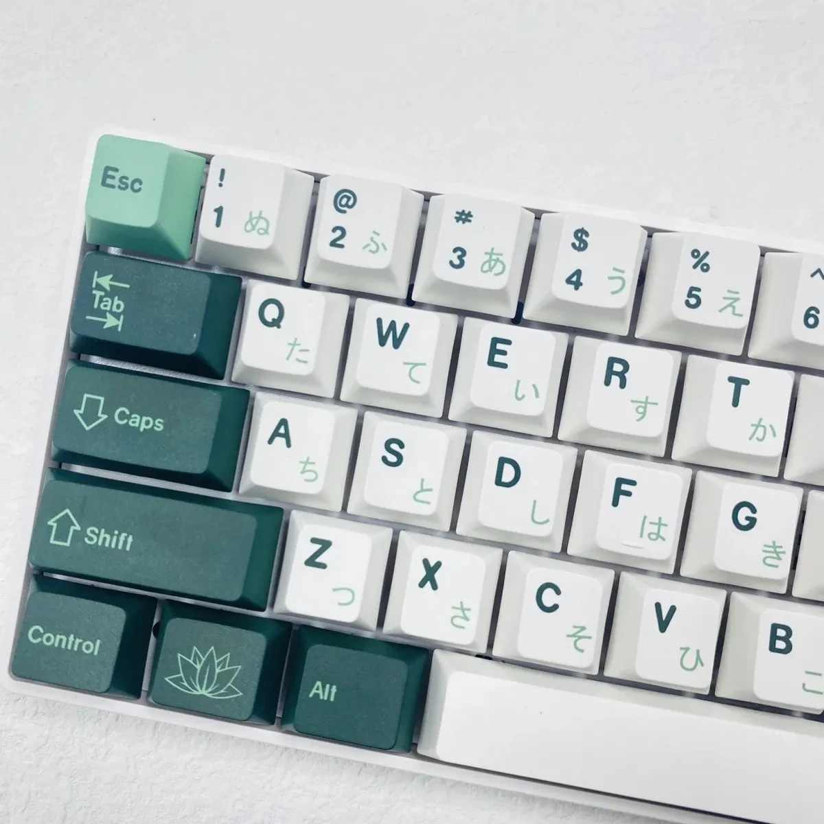 GMK-teclas Botanical para Gaming, teclas de Teclado mecánico de sublimación, PBT, perfil Cherry MX para interruptor, 136 teclas