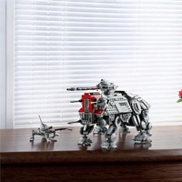 1082Pcs all-terrain tactical actuator At-Te model assembly kit self-locking building blocks boy birthday Christmas gift