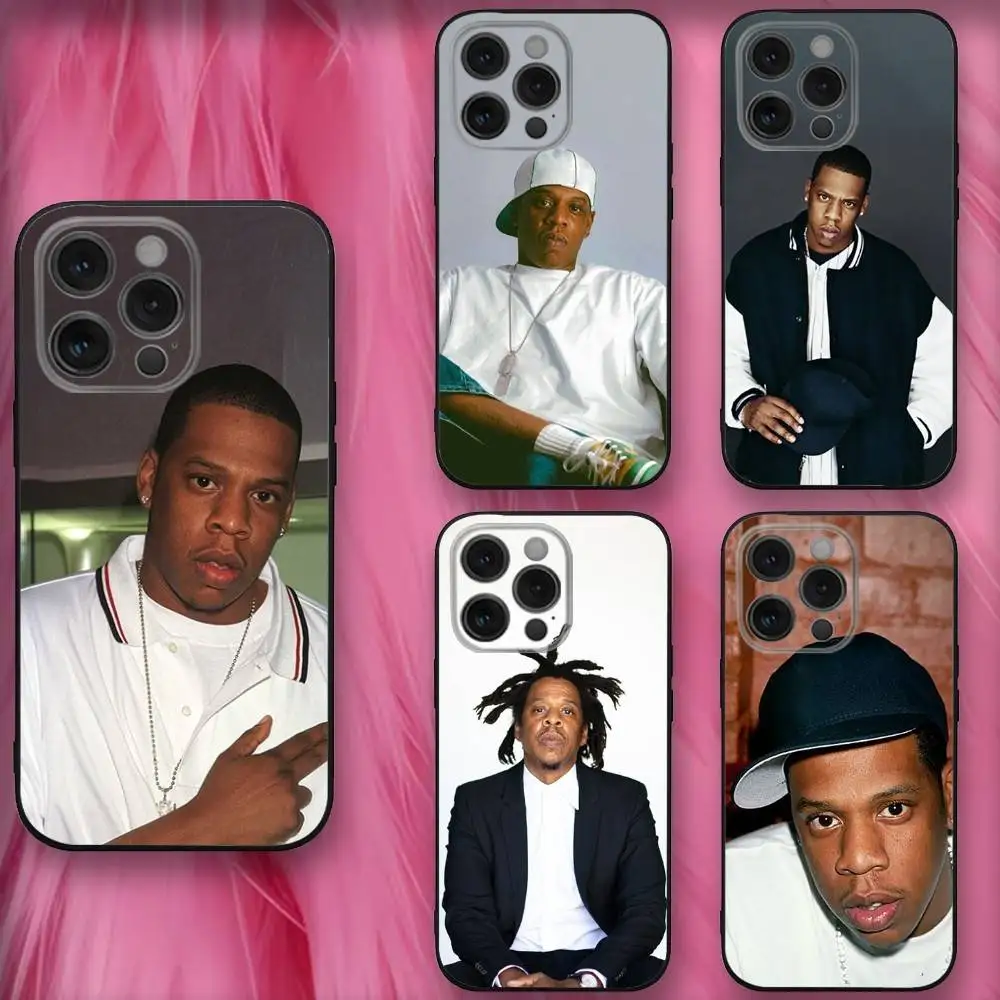 

Rapper J-Jays Z Phone Case For iPhone 16,se4,15,14,13,12,11,Pro,X,XS,Max,XR,Plus,Mini Soft Black Cover