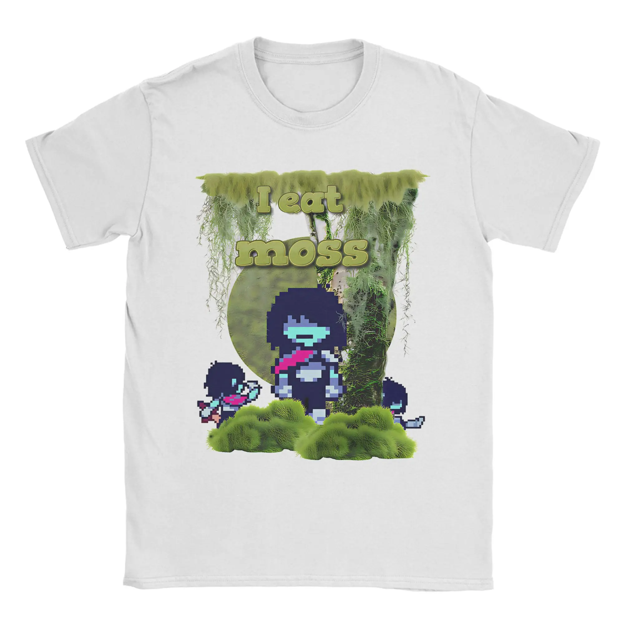 الرجال النساء أكل موس كريس ديلتارون تي شيرت 100% ملابس علوية من القطن مضحك قصيرة الأكمام طاقم الرقبة تيز هدية فكرة تي شيرت #1