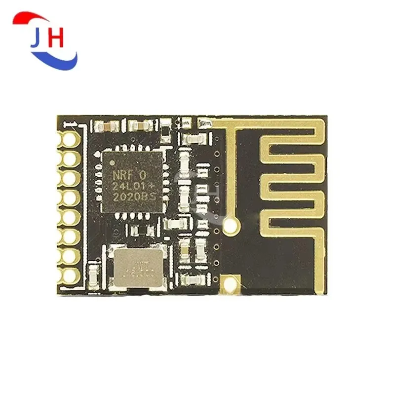 5PCS Component Kit NRF24l01+ 2.4GHz Wireless Module Mini Version Power Enhanced Version Module SMD Wireless Communication 24l01