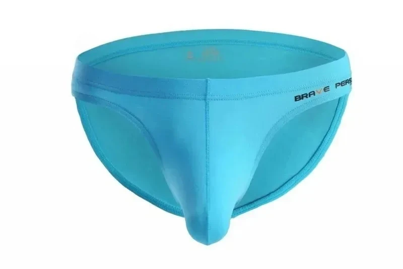 

Men's Sexy Briefs Stretch Cotton Breathable Comfort Sweat Absorption Sports Underwear Gays Sexy Mid Waist U Convex Pouch Mankini