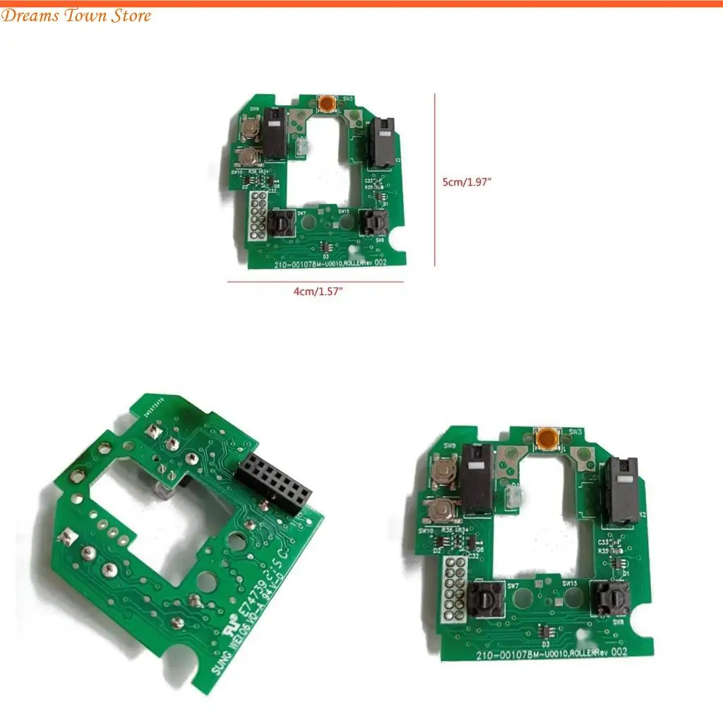 

HX6A Mouse Upper Motherboard for Key Board Micro Switch Button for G500 G500S Mouse Button Board