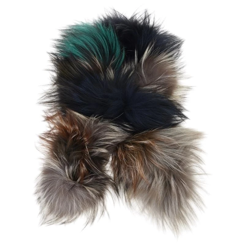 652f-クロスオーバーデザインぬいぐるみスカーフネックウォーマー快適なファッションネッカチーフ冬