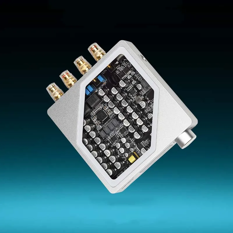 

Mini Class-D Audio Amplifier Wireless Bluetooth TDA1305TDAC Chip 80W*2 Output Power HIFI Amplifier Dual Power Supply Circuit