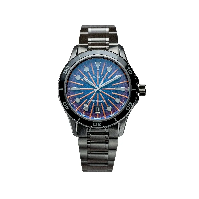 PX1743-1 Automatic Mechanical 9015 Movement Transparent Waterproof Luminous Sports