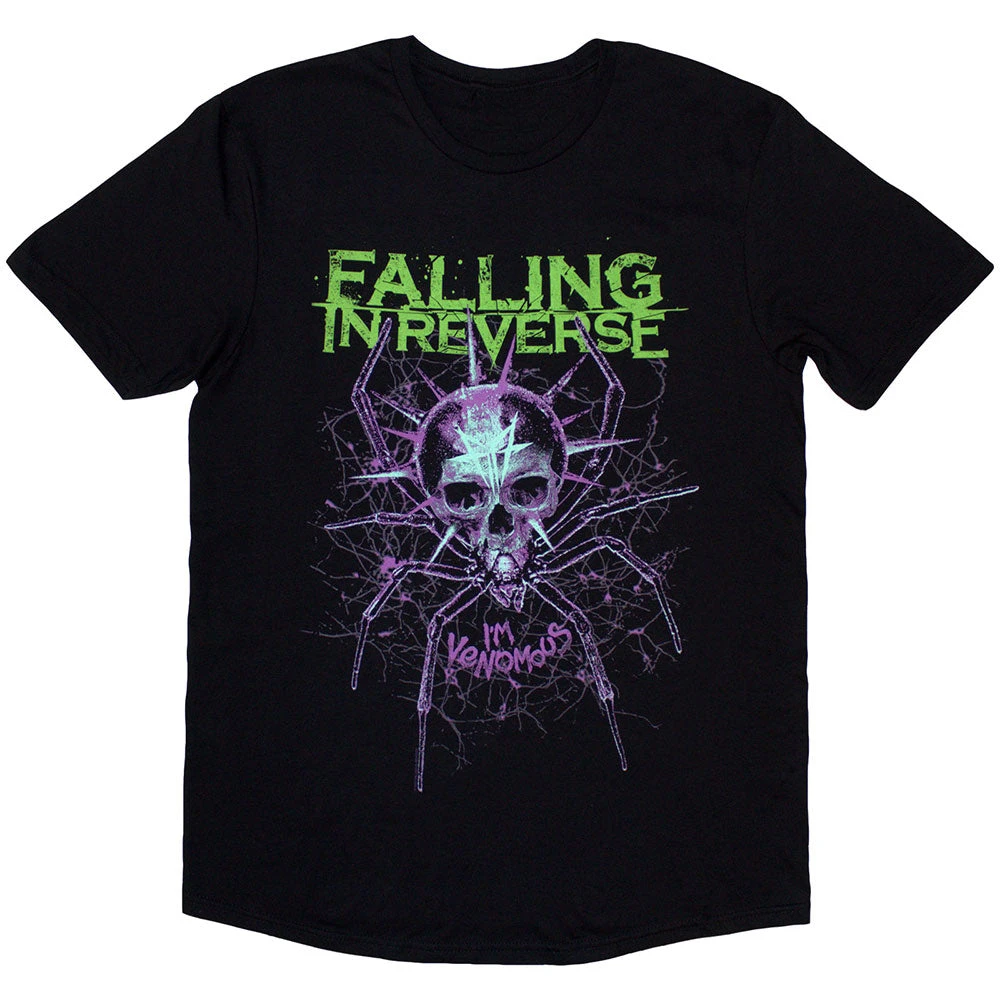 Thorns Falling in Reverse Band T-Shirt Cotton Graphic Tee Men Women Summer Streetwear view 4