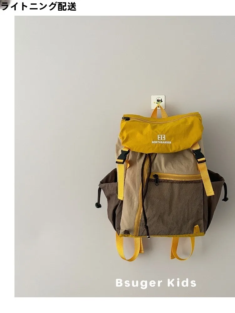 屋外用大容量軽量ハイキングバックパック学生ブックバッグ子供用登山バッグ日常使用ナイロン素材