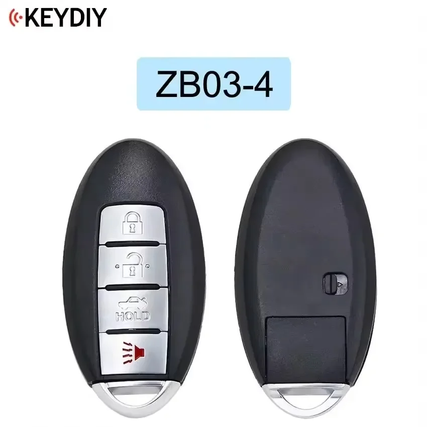 1pcs/Lot KEYDIY ZB Series ZB03-4 ZB03-5 Universal KD ZB Smart Key Car Key Remote Replacement Fit 2000 Models for Nissan