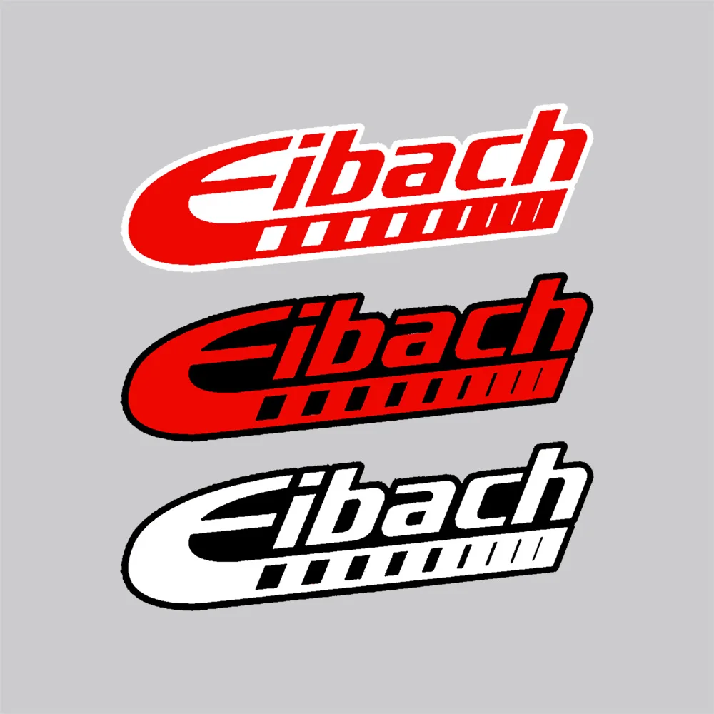 2 шт., подвесные наклейки для мотоцикла Eibach, водонепроницаемые светоотражающие наклейки