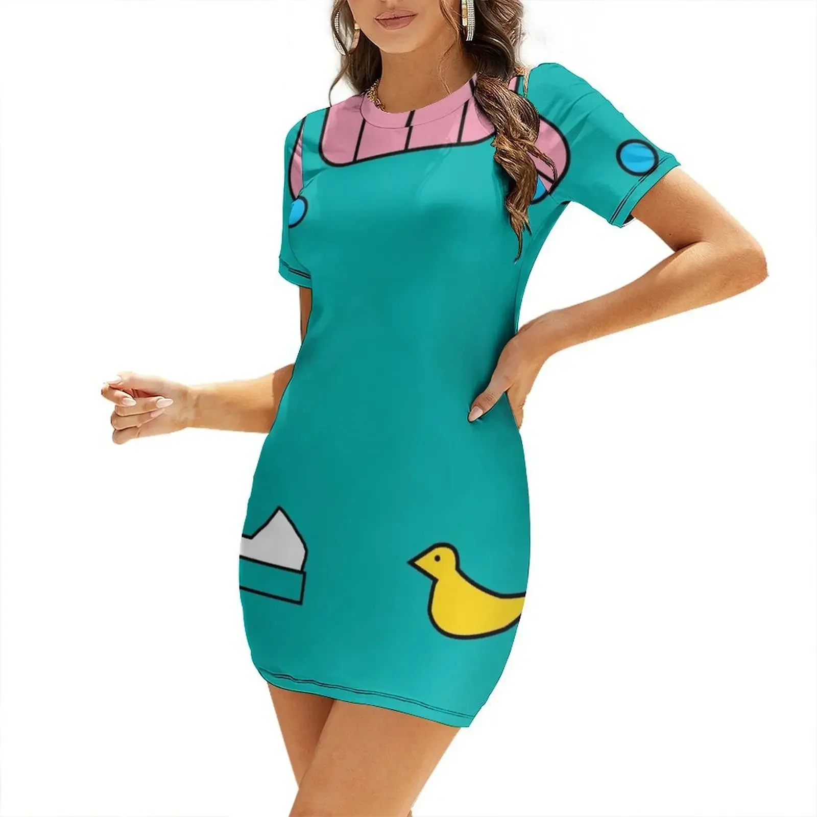 Phil and Lil Short-Sleeved Dress dress summer 2026 women dress women summer 2026 Woman clothes summer clothes