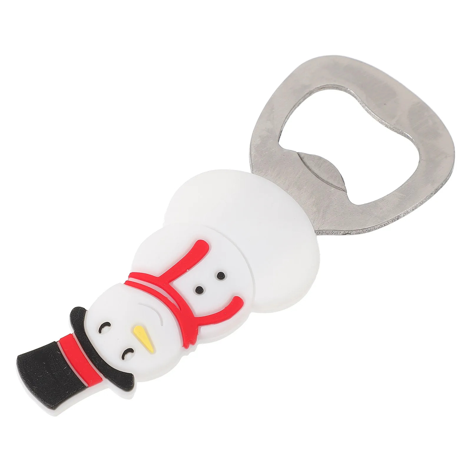 

Snowman Bottle Opener Christmas Theme Cartoon Beer Opener Portable Household Tool Christmas Party Favor Kitchen Beer Bottle