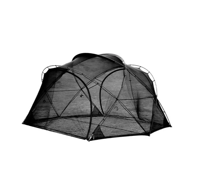 Mesh outdoor mosquito-proof tent, camping canopy, sunshade and sun protection panoramic mesh cover