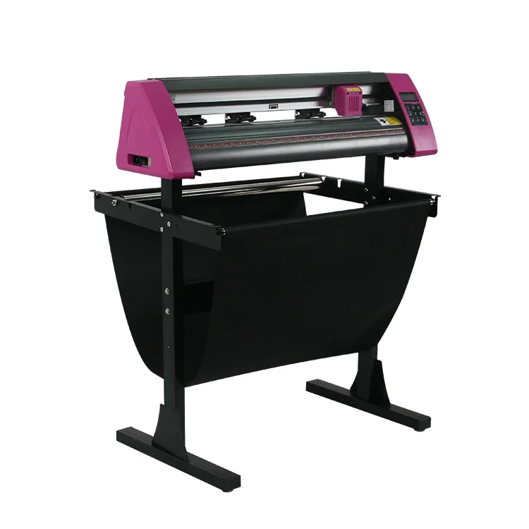 PE-721PRO Smart Automatic Contour Sticker Vinyl Cutter With 630mm Cutting Width Plotter Cut Vinyl