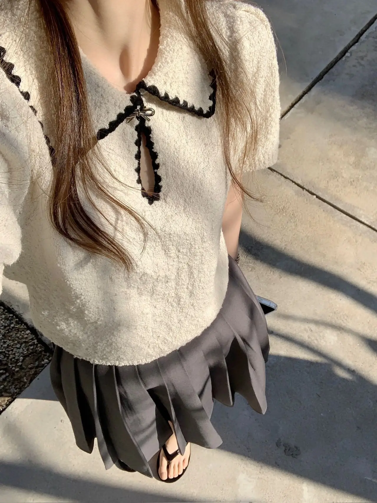 

Вязаный женский пуловер SG26007, весна 2026, модный, премиум-качество, трикотаж, комфортная посадка