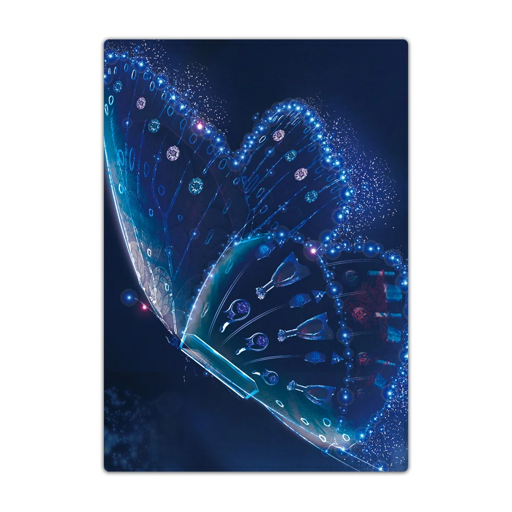 Passport Covers Travel Wallet Covers for Passports Butterfly Series ID Card Holder Fashion Wedding Gift Wallet Case Pu Leather