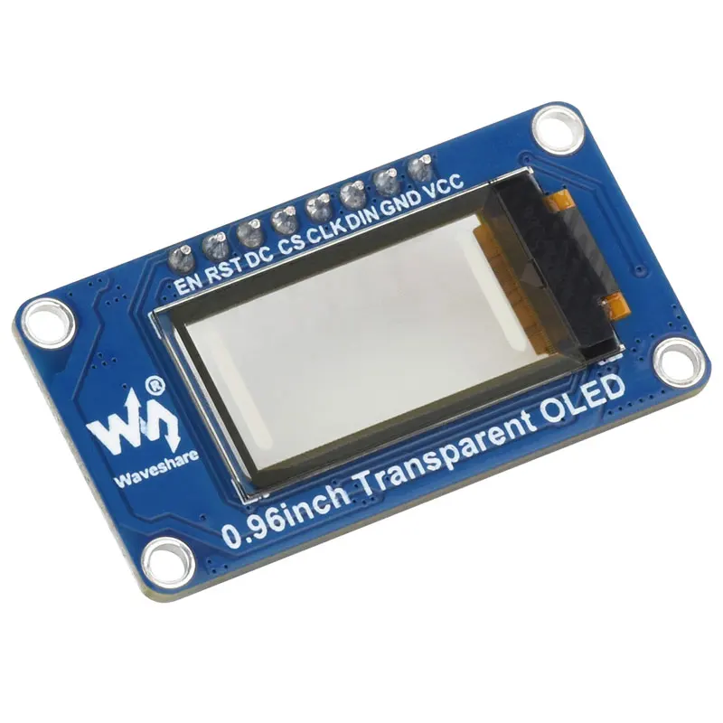 0.96inch Transparent OLED 128×64 SSD1312 For Arduino/Raspberry Pi /STM32/ESP32