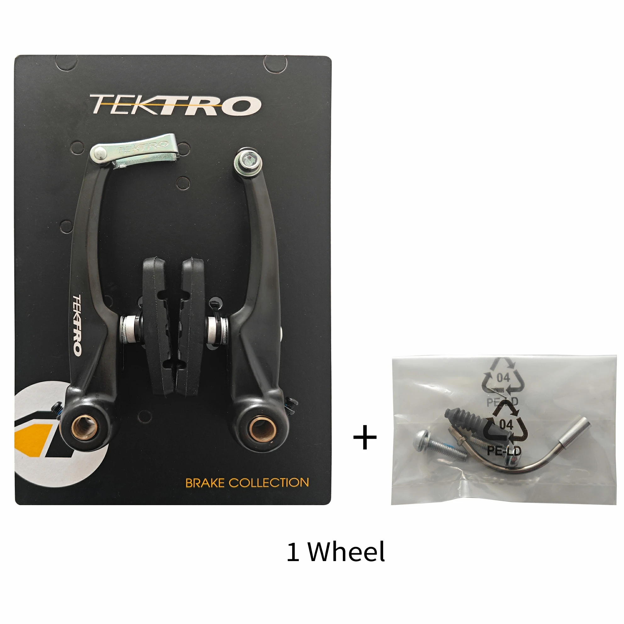 TEKTRO C310 MTB Brake Caliper Set Recreational Bicycle Calipers BMX Brakes Frictio Bicycle V-Brakes Riding Accessories