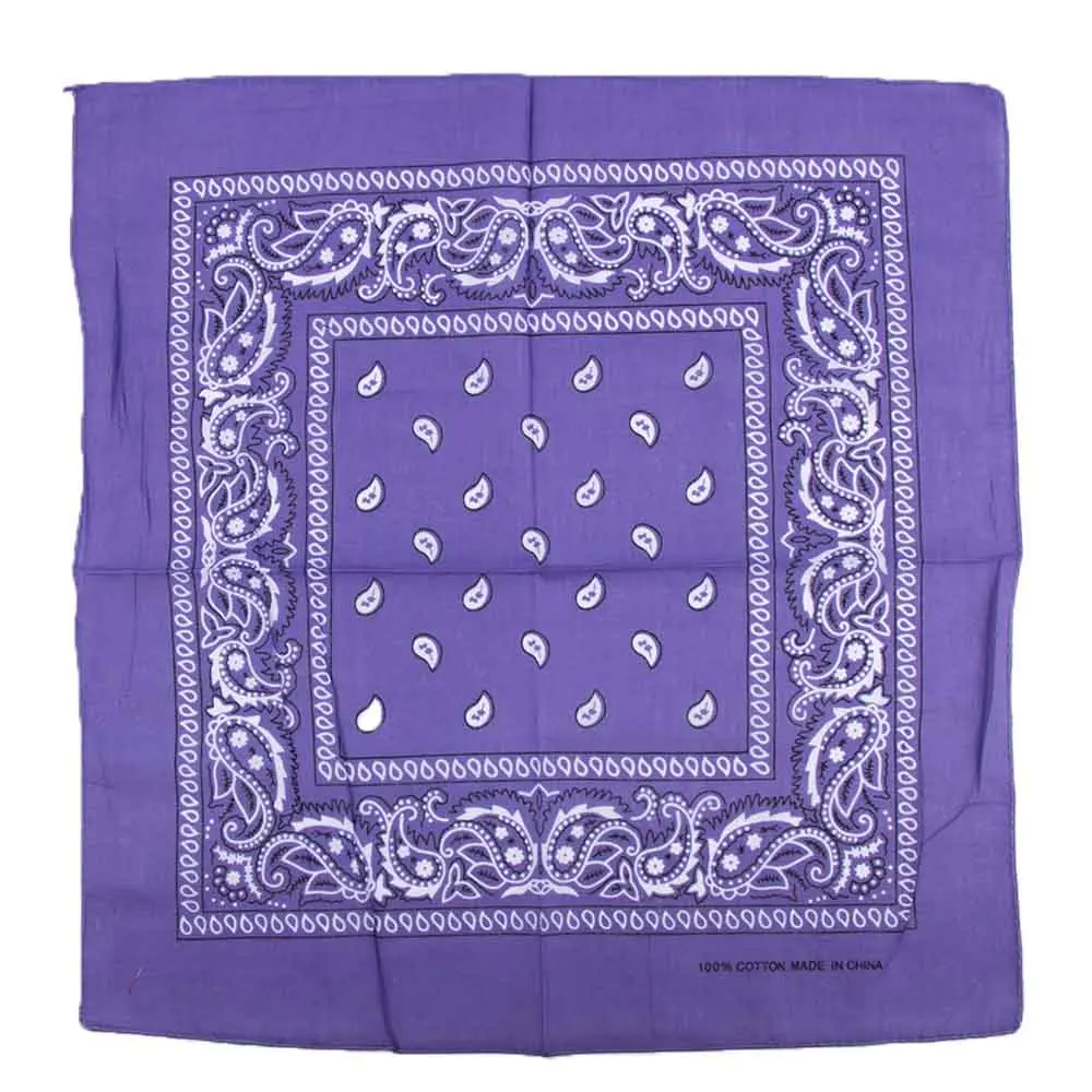 Fashion New Scarf Paisley Cotton Handkerchief Neck Bandana Head Wrap Handkerchief