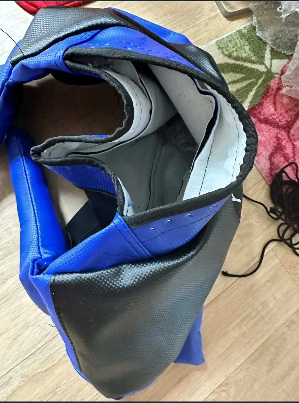 Bolsa de arena vacía para entrenamiento privado, solo bolsa de cuero sin relleno, equipo de fitness en cuclillas