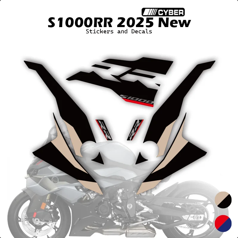 

Наклейки с полной оберткой мотоцикла — OEM-реплика для BMW S1000RR 2025, новинка