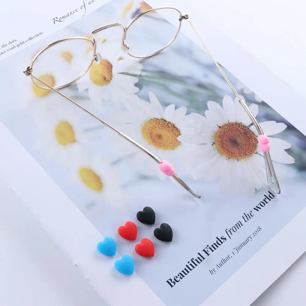 

Adult Eyewear Retainer Women Eyeglasses Holder Anti-Slip Heart Ear Grip Hooks Sports Temple Tips Glasses Straps Ear Hooks