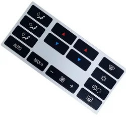 For BMW E39 E53 Replacement Climate A/C Control Panel Buttons Repair Decal Sticker Vinyl Car Stickers Interior Accessories