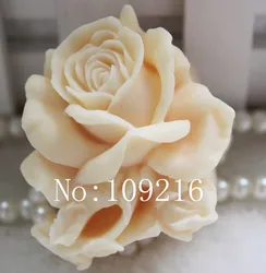 wholesale!!!1pcs Small Rose (zx060) Silicone Handmade Soap Mold Crafts DIY Mould