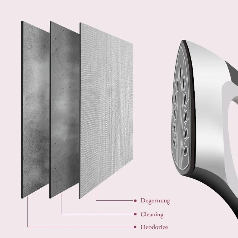 가정용 스팀 다리미 의류 스티머 1.6L 휴대용 옷 스티머 수직 다림질 기계 스팀 발생기