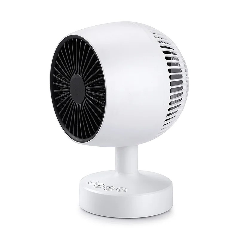 High temperature protection electric heater 500W portable mini rechargeable heater heating fan