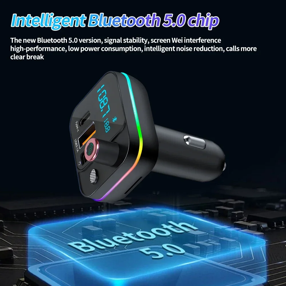 2 Ports USB Car Charger 12V Quick Charge Tpye-C 3.0 Fast Car Cigarette Lighter For Samsung Huawei Xiaomi iphone Charger QC 3.0