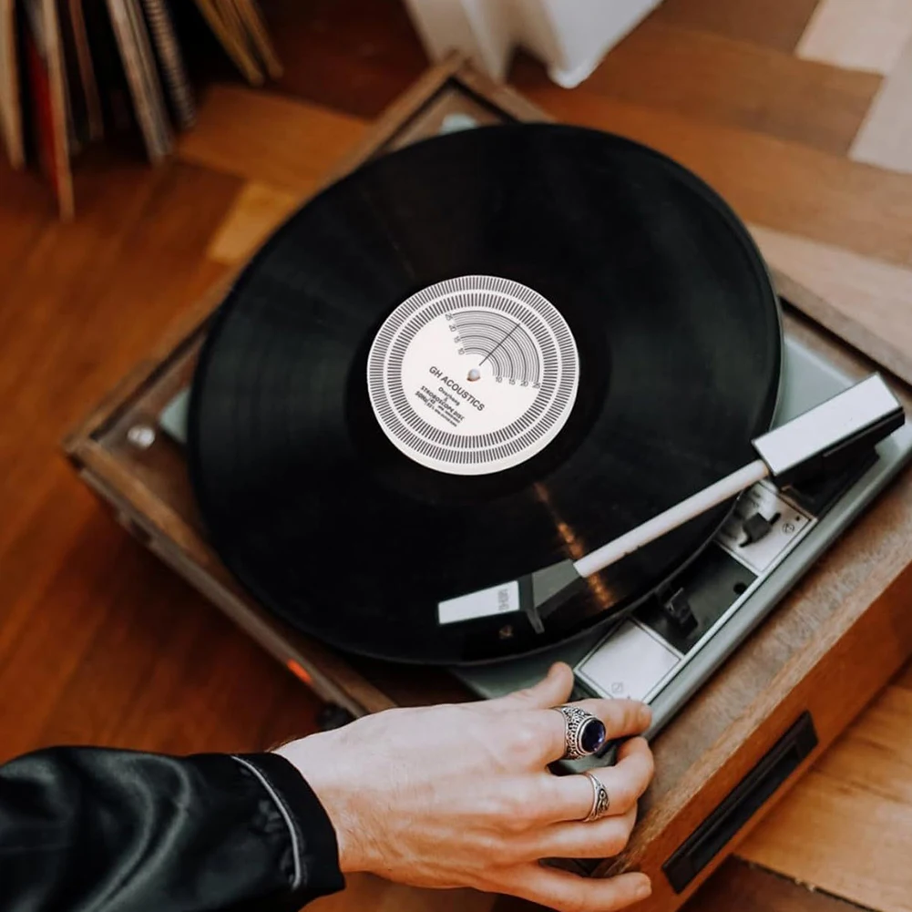 For Most Phonographs Vinyl Speed Measurement Turntable Speed Test Debug Cartridge Overrun Detect Rotation Speed Easy To Use