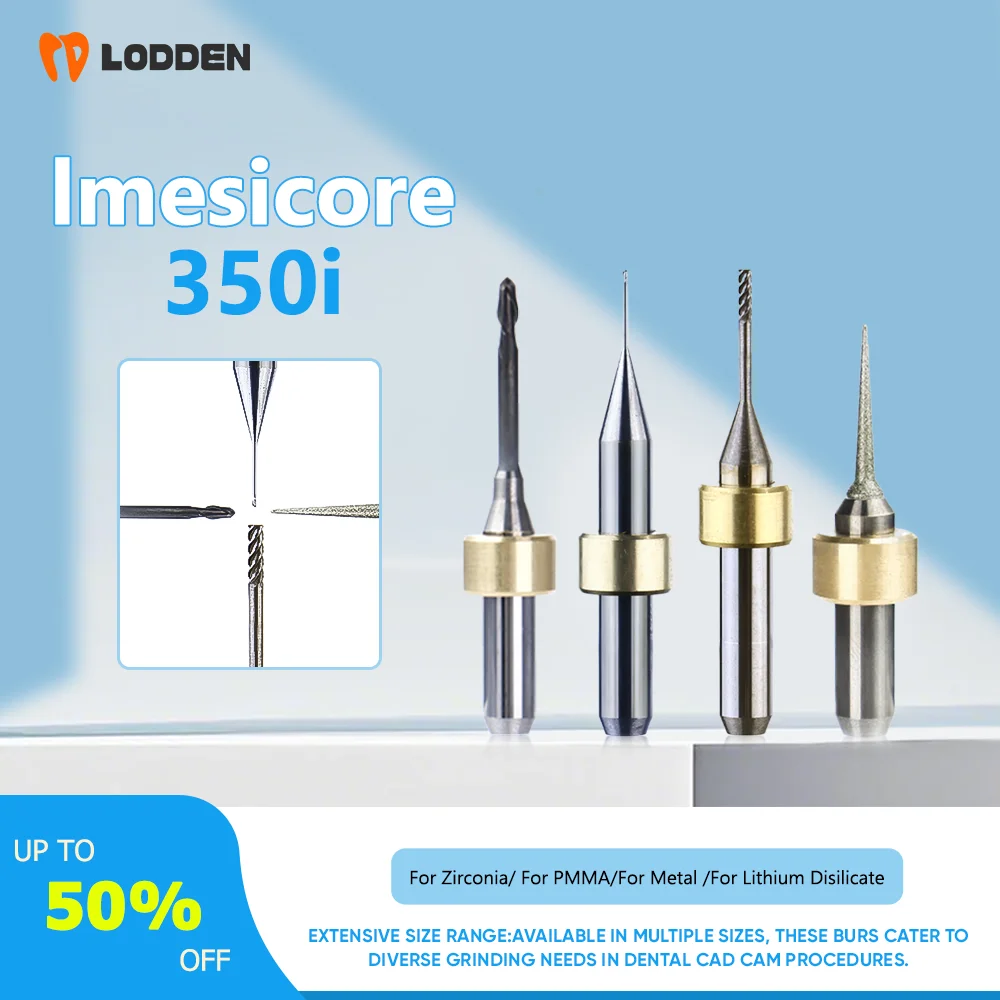 

Фрезерные боры Imesicore 350i, стоматологическая лаборатория для циркония, лития, дисиликата, ПММА, металла, шлифовальные сверла D6, стоматологические станки