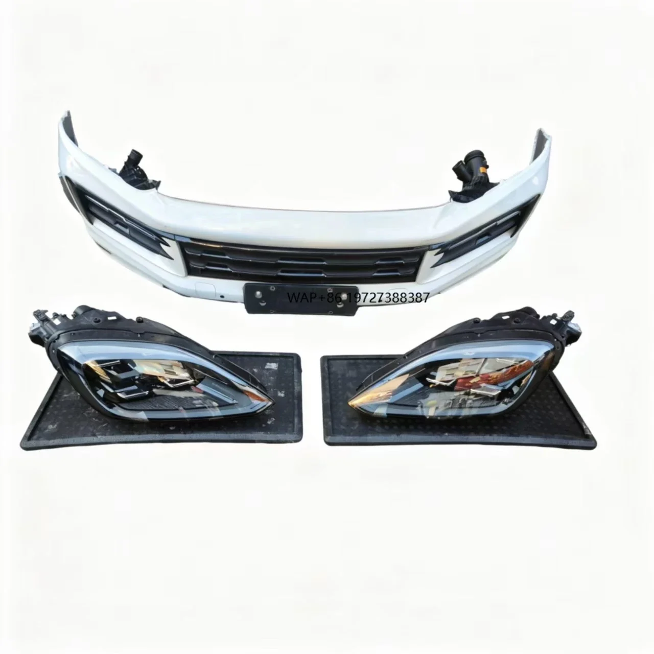For 9Y0 9YA Front Mouth Front Bumper Guard Front bar Original Second-hand