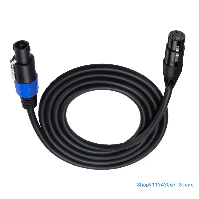 

Speakon to Cable Speakon Male to 3Pin Female Microphone Extension Cable Extender Cord Speakon Speaker Drop shipping