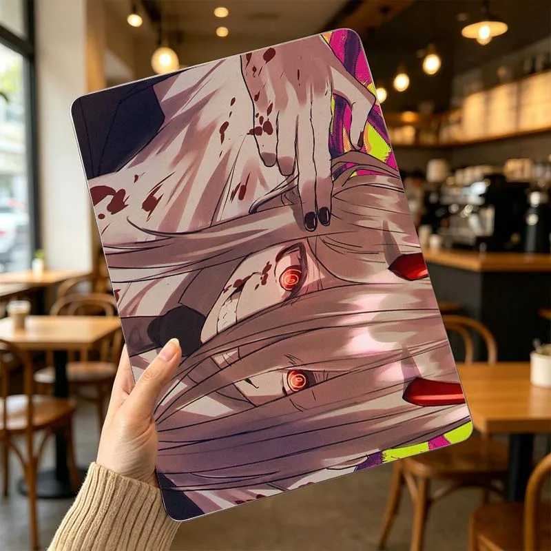 Power Anime Pattern Cover For Apple MacBook Air Pro 13.3 14.2 15.3 11.6 12 16 13 inch Laptop Protective Case Hard Shell