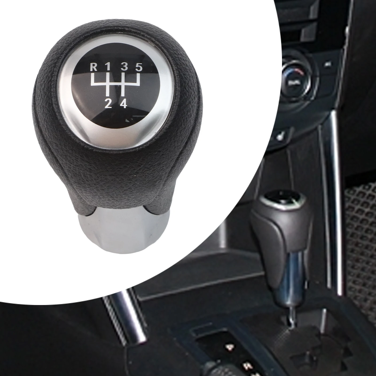 

Черная ручка ручной коробки передач Ручка переключения передач Ручка переключения передач из АБС-пластика Ручка ручной коробки передач Ручка переключения передач 5-скоростная черная пластиковая ручка