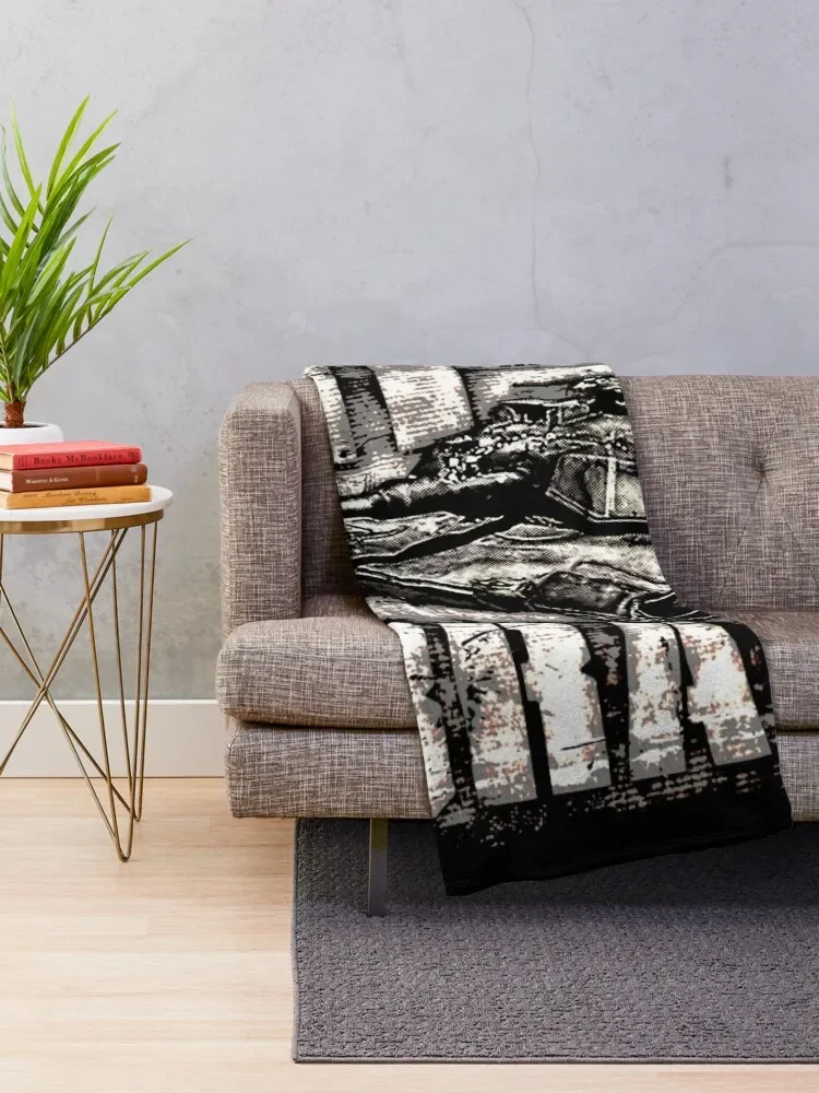 M1 Abrams Throw Blanket anime Thin Large Blankets