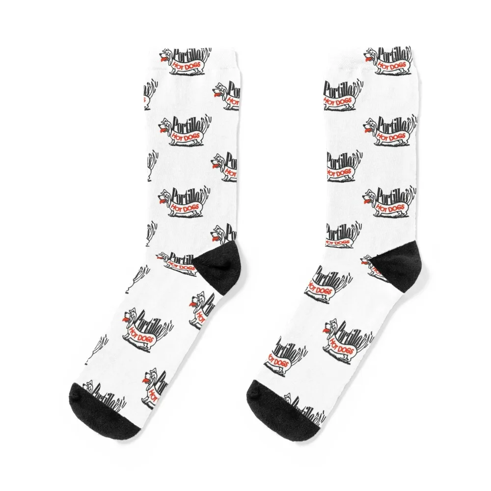

Portillos Sticker Socks kids FASHION hockey anime Women Socks Men's