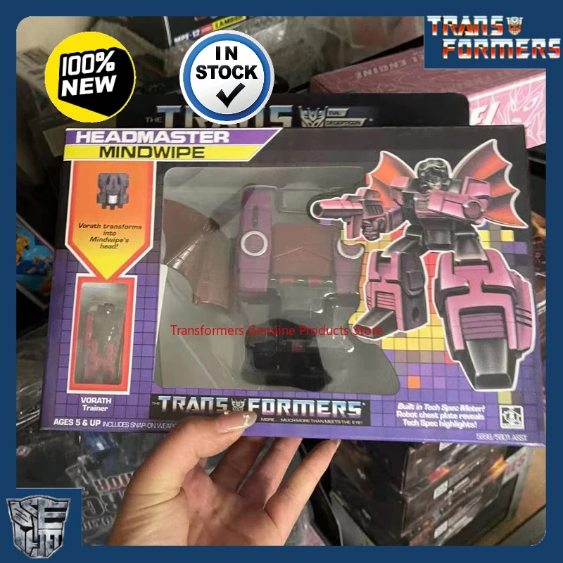 

In stock Transformer G1 Mindwipe hot toys Assembling figures collectibles birthday gift studio animated characters Optimus Prime