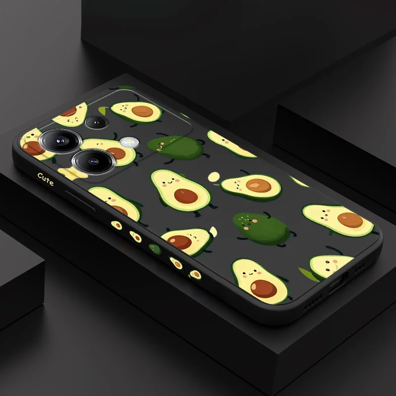 

Swinging Avocado Phone Case For Xiaomi Poco F8 F7 X7 X6 F6 M6 M5 M5S F5 X5 F4 X4 M4 F3 X3 Ultra Pro GT Silicone Cover