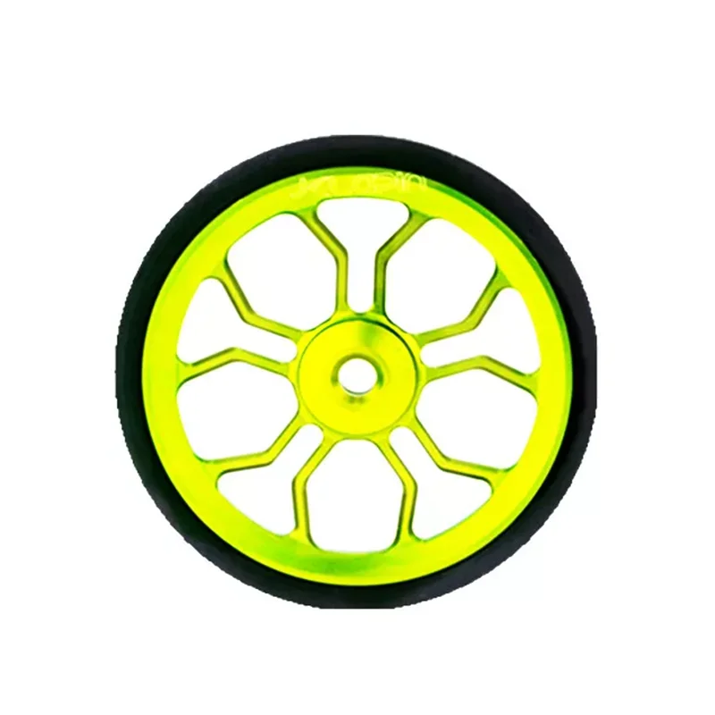 Litepro 3D Hollow 80mm Easy Pushing Wheels Spider Large Easy Wheel Modified Sealed Bearing Wheel For Brompton Folding Bike
