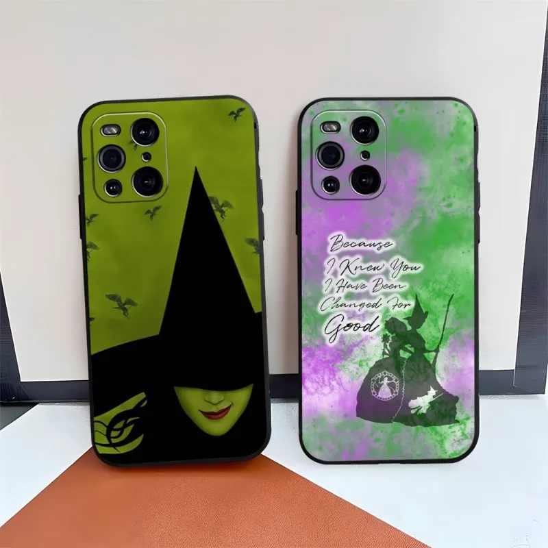 Broadway Musical Wicked Phone Case For OPPO One Pro Plus 11 8 6 9 7 Find X3 Neo Reno 8 6 Pro 7 X5 A57 A54 A55 A74 Coque