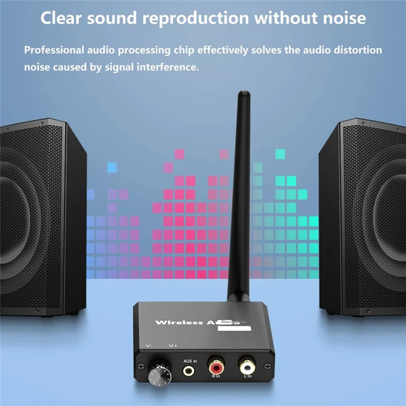 ABMF-무선 오디오 어댑터 오디오 송신기 수신기 유선 스피커를 무선으로 변환