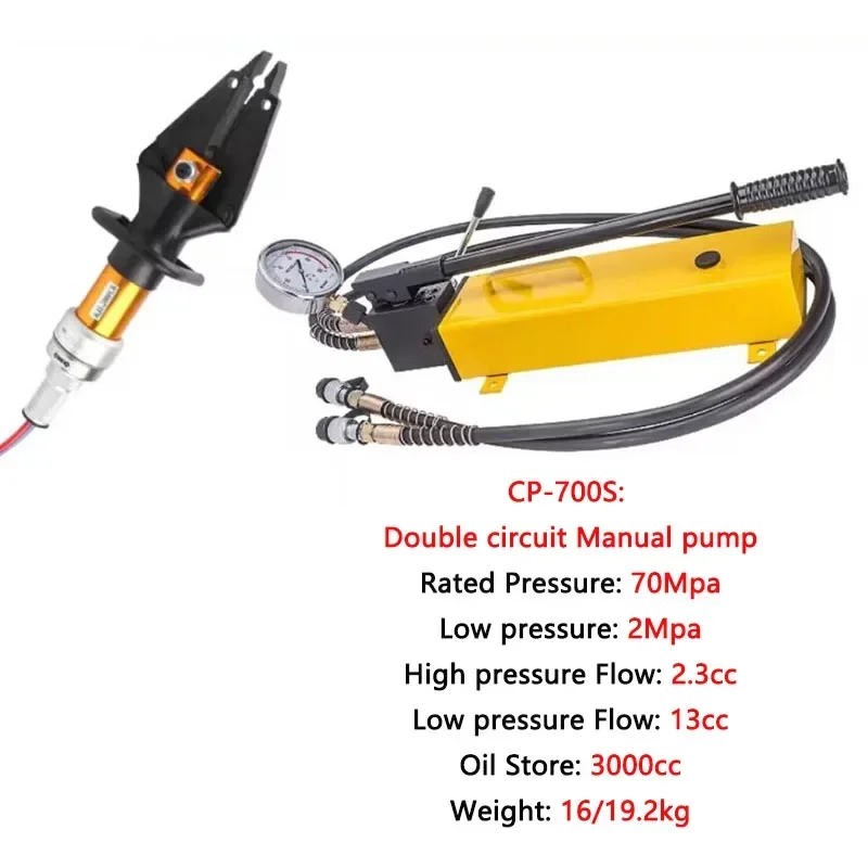 Multifunctional Scissor Expander KJI-2000CB Portable Expanded Cutter Hydraulic Multi-purpose Cutting Pliers Fire rescue tools