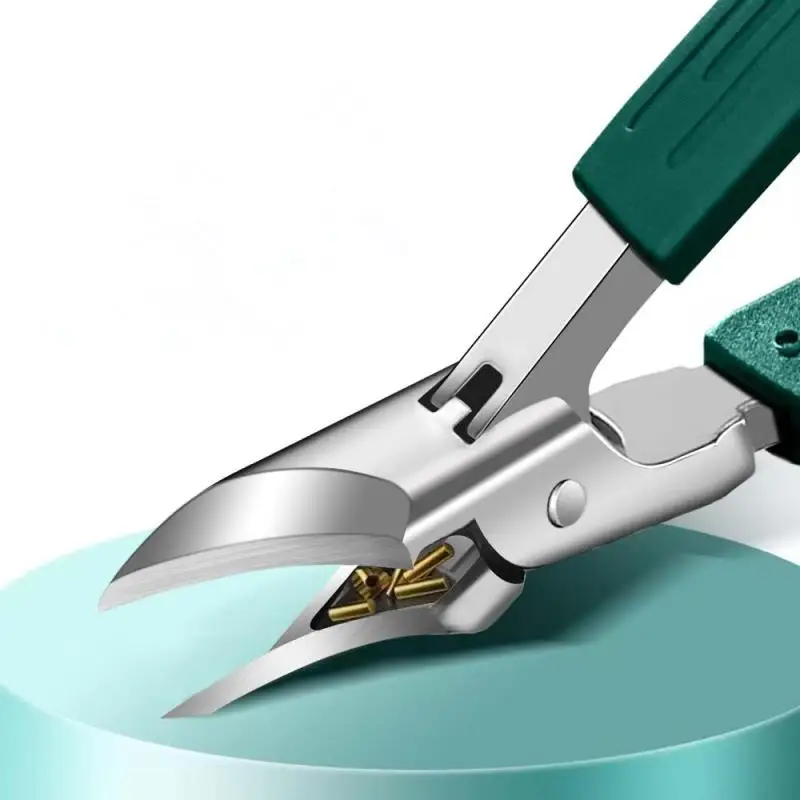 Anti-Splash Nail Clippers Large Thick Hard Special Nail Clippers Sharp Diagonal Pliers Nail Scissors Household Manicure Tools