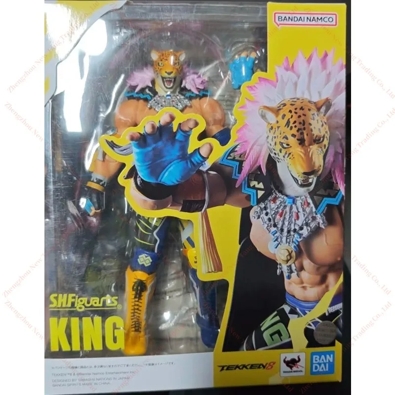 

Original Bandai S.H.Figuarts King Tekken 8 SHF In Stock Anime Action Collection Figures Model Toys