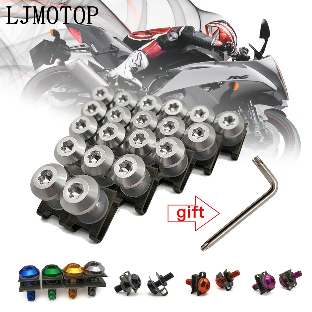 General purpose Motorcycle Fairing Screws Clips Body Spring Bolts For Buell Ulysses XB12X Ulysses XB12XT XB12Scg X1 Lightning