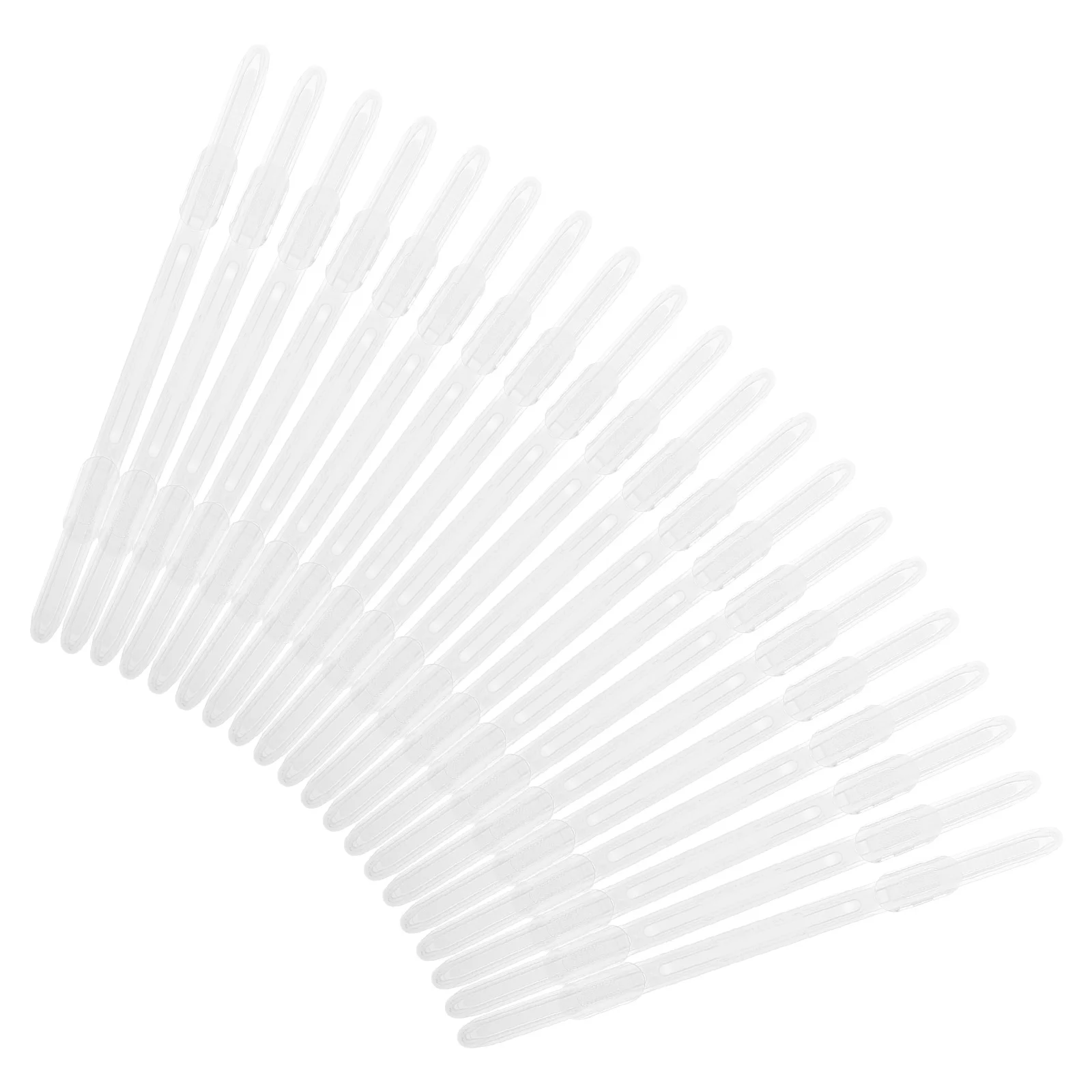 20 قطعة متعددة الوظائف ثقب مزدوج الموثق كليب آلية ربط البلاستيك دفتر العمود الفقري إدراج لمكتب المدرسة Diy بها بنفسك #2