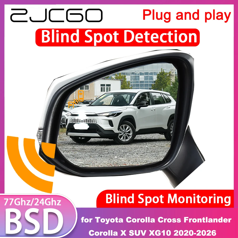 for Toyota Corolla Cross Frontlander Corolla X SUV XG10 2020-2026 OEM Blind Spot Detection Monitoring Warning Lane Assist System